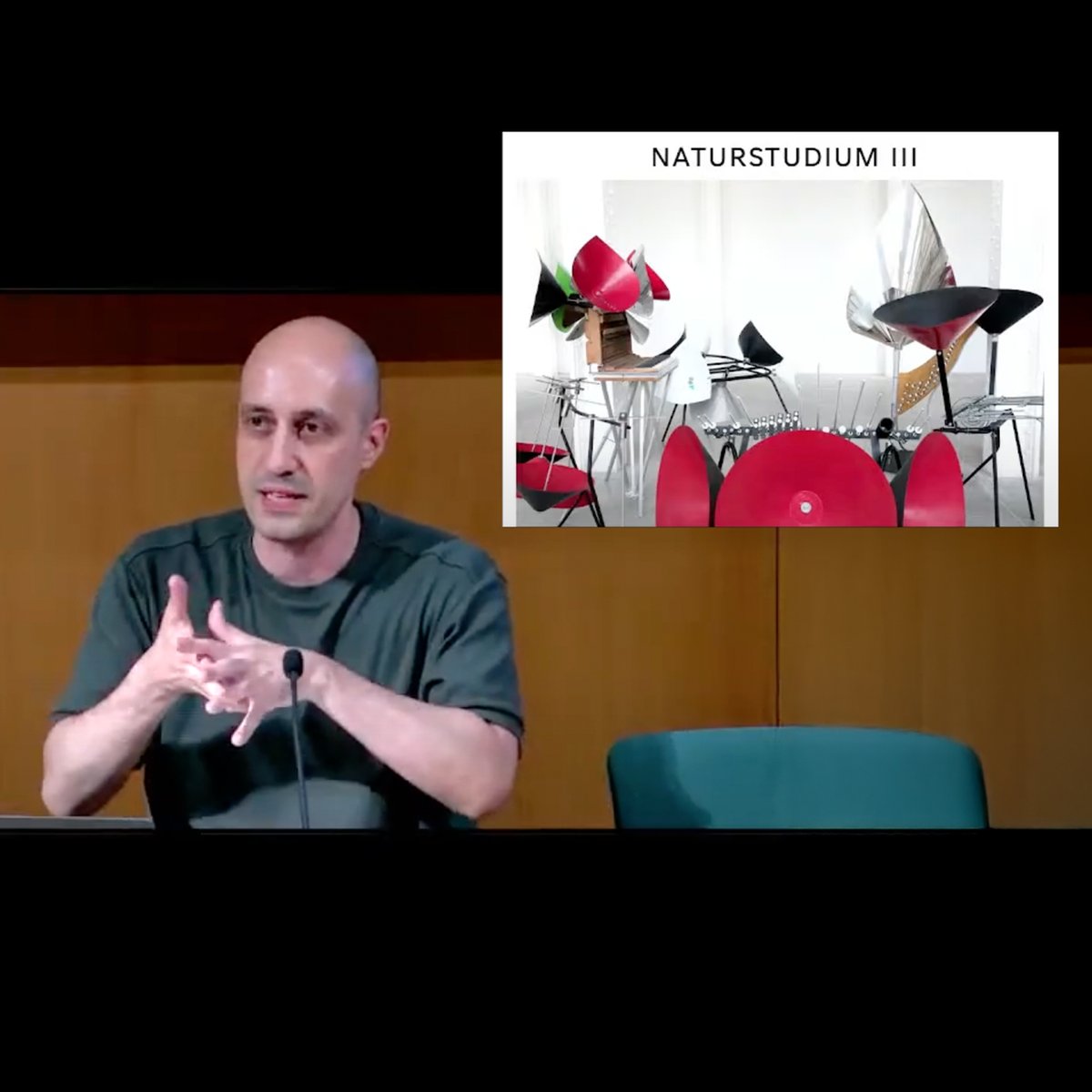 LTabuenca's tweet photo. Gracias, Societat Catalana de Musicologia e Institut d’Estudis Catalans por invitarme a participar en "Naturstudium III: Música para las esculturas sonoras Baschet". Clip completo:
📺 https://t.co/EEB35q2OSg
La semana próxima habrá noticias sobre el estreno de Naturstudium III 🙏 https://t.co/gsJpGgYA64