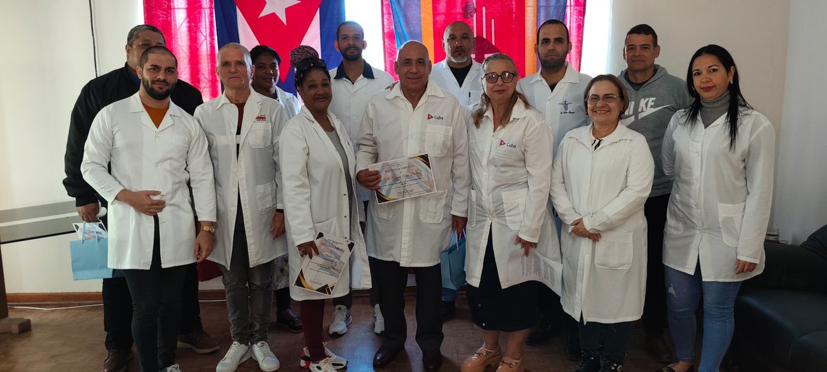 Celebra la Brigada Mèdica Cubana en Eswatini Acto Central por el 62 Aniversario de la Colaboraciòn Médica 
Felicidades para todos <a href="/japortalmiranda/">José Angel Portal Miranda</a> <a href="/cabrera_laza/">michael cabrera laza</a> @BrigadaMEswatini#CubaCoopera