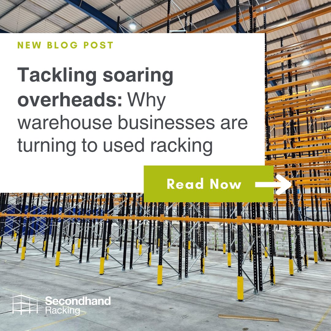 SH_Racking's tweet photo. With rising taxes and growing sustainability demands, forward-thinking businesses are increasingly turning to used pallet racking . 
https://t.co/KFv3BzZPeL https://t.co/Ail4u5p4Kd