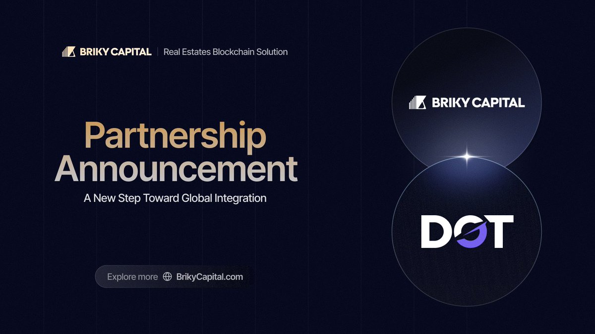 BrikyCapital's tweet photo. Briky Capital x Dot AI Giveaway

To celebrate our partnership, we’re giving away:
- 5 .AI Pass from Dot AI
- 100 $MON for 100 winners

How to enter:
1️⃣ Follow @BrikyFinance & @TrainDotAI
2️⃣ Like & RT this post, drop your wallet address
3️⃣ Vote for Briky here 👉https://t.co/kEZCxXc6LX