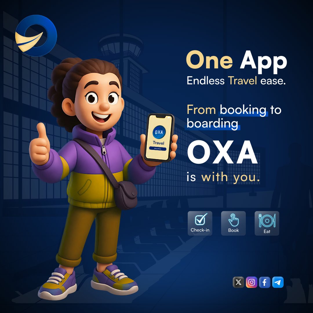 🔹Book. 
🔹Check-in. 
🔹Eat.

All with OXA in one app.

Yes, it’s really that seamless.😍

Fast &amp; Secure Digital Payments for Travel &amp; Stays

raydium.io/swap/?inputMin…

#payments #Crypto #Travel