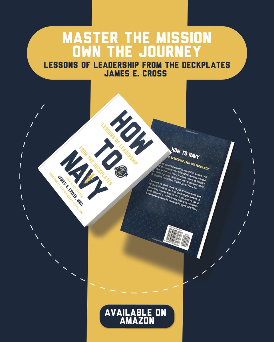 bigchiefcross's tweet photo. 🚢 Leadership is earned. How to Navy shares hard-won lessons &amp; real strategies to lead with purpose. Available in paperback, eBook &amp; audiobook.

📘 Get it now → https://t.co/jMlMrE1Fm2

#howtonavy #earnedleadership #leadwithpurpose  #leadershipmindset  #feedthefleet #navylife https://t.co/HS22DiVn8C