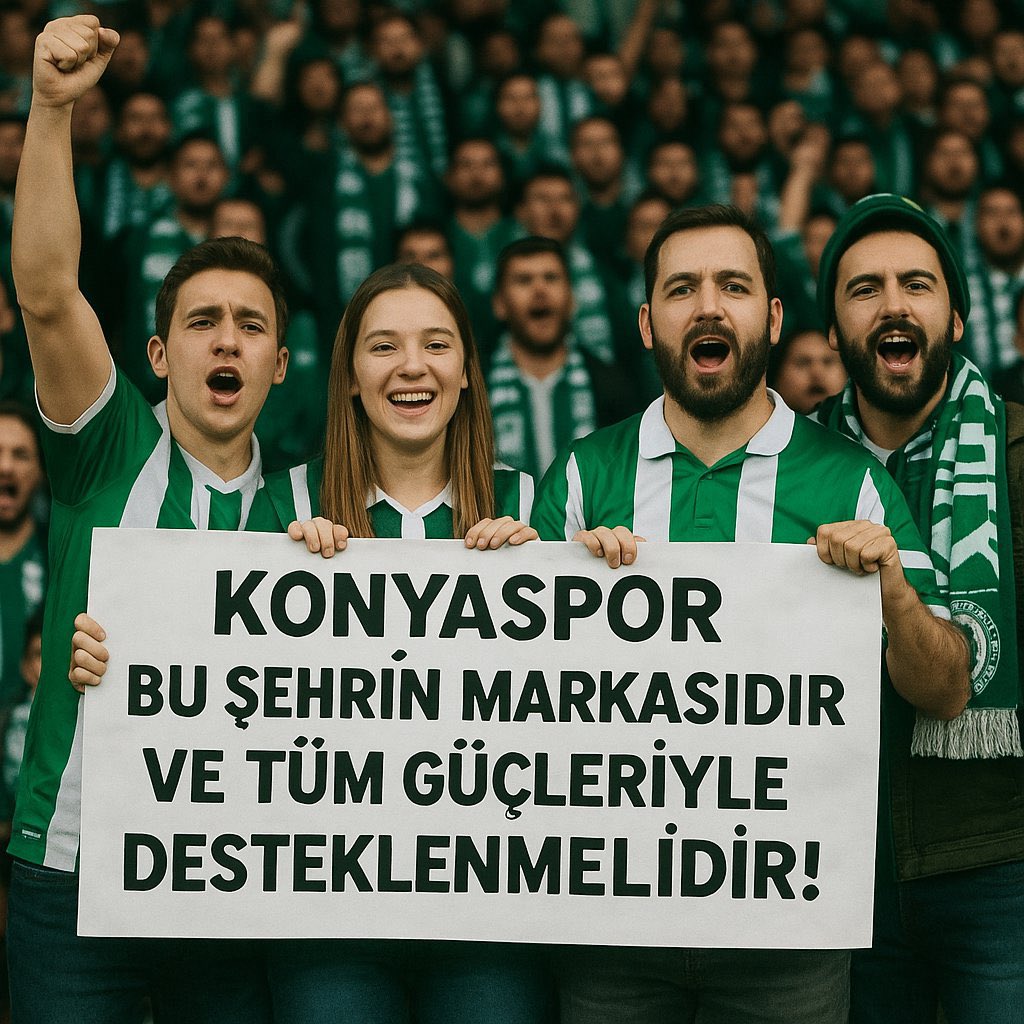 Abidin DÜNDAR (@dundarbey42) on Twitter photo Madem #Konya da şuan bir sessizlik var ; biz de bu güzel günde bir etkileşim yapalım.
#KonyasporYalnızDeğildir hastagi ile gündem oluşturalım.
<a href="/konyaspor/">TÜMOSAN Konyaspor</a> u seven, sevdiklerine; şehrin tüm bileşenlerini etiketleyip paylaşsın…
#BaşkaKonyasporYok
#BirlikteDahaGüçlüyüz 💚🤍 Madem #Konya da şuan bir sessizlik var ; biz de bu güzel günde bir etkileşim yapalım.
#KonyasporYalnızDeğildir hastagi ile gündem oluşturalım.
<a href="/konyaspor/">TÜMOSAN Konyaspor</a> u seven, sevdiklerine; şehrin tüm bileşenlerini etiketleyip paylaşsın…
#BaşkaKonyasporYok
#BirlikteDahaGüçlüyüz 💚🤍