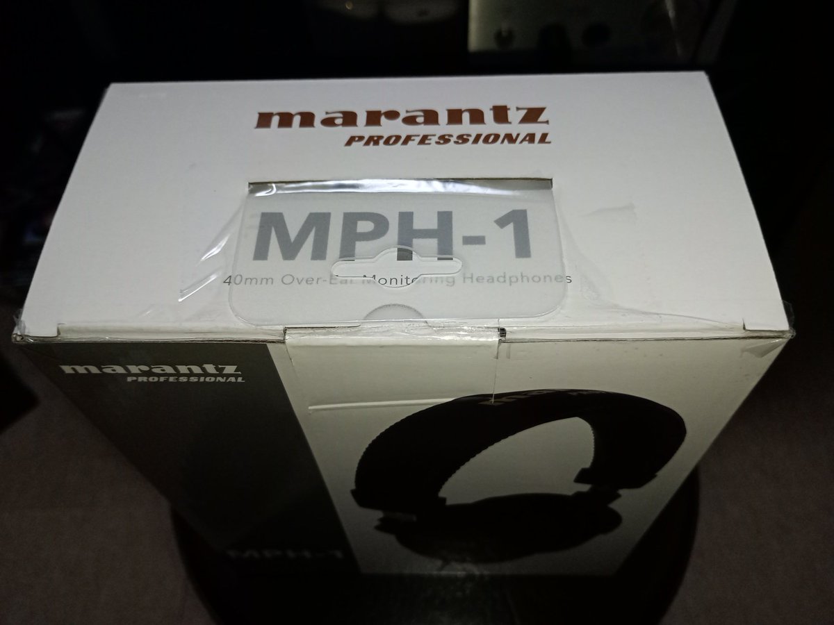 Jl1Pyb's tweet photo. #ヘッドフォン
#Marantz
#オーディオ
#FIIOJM21
#アマチュア無線
Marantz Professional MPH-1
ヘッドフォン届く! https://t.co/K5Yd2vsxR6