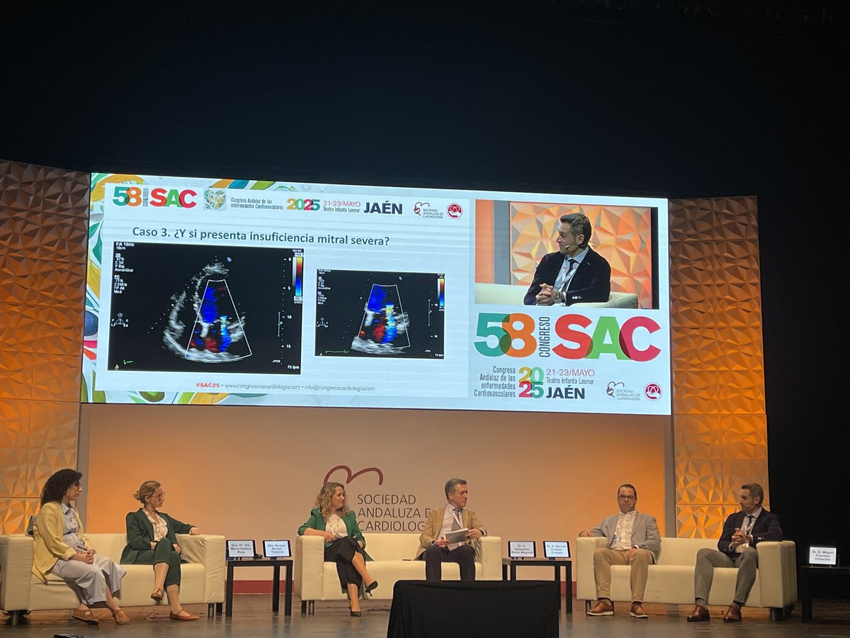 Javier Torres (@jtllergo) on Twitter photo ⚠️ Mesa de Insuficiencia Cardíaca en #SAC25‼️
<a href="/chiachio84/">Miguel Puentes Chiachío</a> <a href="/Sorayamutro/">Soraya</a> <a href="/areciomayoral/">Alejandro Recio</a> Drs. Laura Jordán, Iris Esteve y Manuel Crespín
<a href="/SACardiologia/">SACardiología</a> ⚠️ Mesa de Insuficiencia Cardíaca en #SAC25‼️
<a href="/chiachio84/">Miguel Puentes Chiachío</a> <a href="/Sorayamutro/">Soraya</a> <a href="/areciomayoral/">Alejandro Recio</a> Drs. Laura Jordán, Iris Esteve y Manuel Crespín
<a href="/SACardiologia/">SACardiología</a>