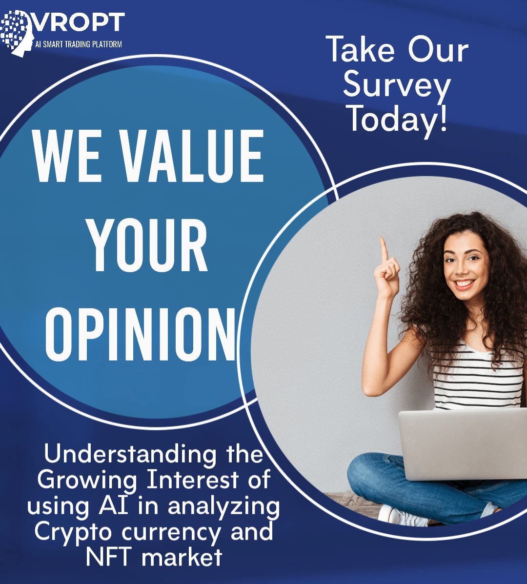 vropt's tweet photo. Help Us with Our Market Research – We Value Your Opinion!

We're conducting a short market research on the growing interest in using artificial intelligence (AI) to analyze cryptocurrency and NFT markets and would greatly appreciate your input. 

https://t.co/Yh6BI5DXa4 https://t.co/fPNPDdDo4u