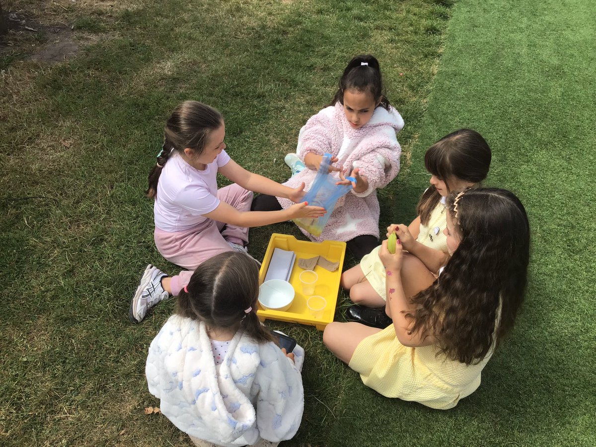 We are learning about the adsorption of food by creating a model of the digestive system in Science.