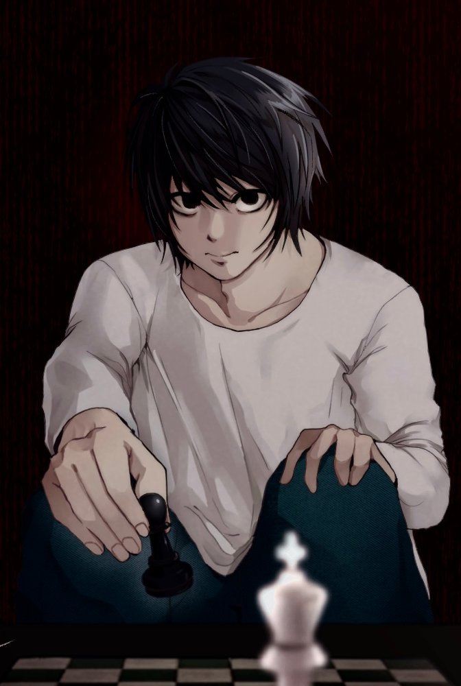 h_ONE_z1's tweet photo. ♟️
#DeathNote #L https://t.co/1S8UPH56zS
