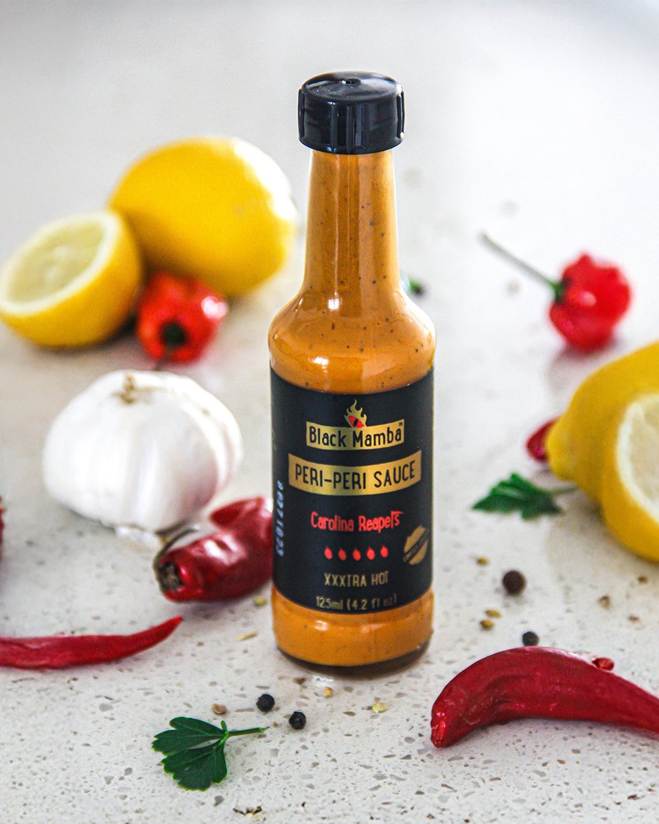 From bold to blistering, the Peri-Peri heat hits just right 🔥

Zesty citrus bite. Fiery depth. Perfect for grilled chicken, saucy pastas, spicy wraps—meals that snap.

🌶️ Save 15% on a 3-pack at blackmambachilli.com
Because running out mid-bite is a tragedy.