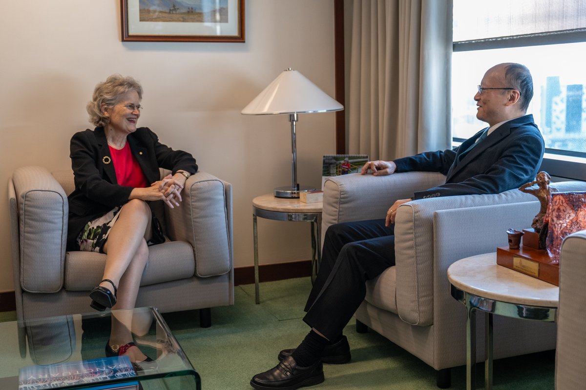 Masato Kanda (@adbpresident) on Twitter photo Australia has long been a valued development partner of ADB. Today, I had the pleasure of meeting Frances Adamson, now the Governor of South Australia, whose leadership has helped strengthen this partnership over the years. She was at <a href="/ADB_HQ/">Asian Development Bank</a> to share insights on how responsible Australia has long been a valued development partner of ADB. Today, I had the pleasure of meeting Frances Adamson, now the Governor of South Australia, whose leadership has helped strengthen this partnership over the years. She was at <a href="/ADB_HQ/">Asian Development Bank</a> to share insights on how responsible