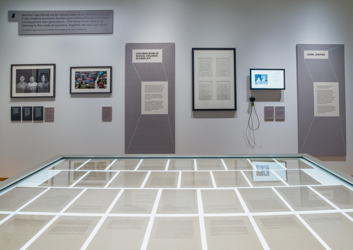 I_W_M's tweet photo. Unsilenced: Sexual Violence in Conflict opens today at IWM London.

The UK's first major exhibition dedicated to highlighting sexual violence in conflict, Unsilenced considers the contexts in which sexual violence occurs in conflict.

<1/4> https://t.co/N3tm9PX0AL