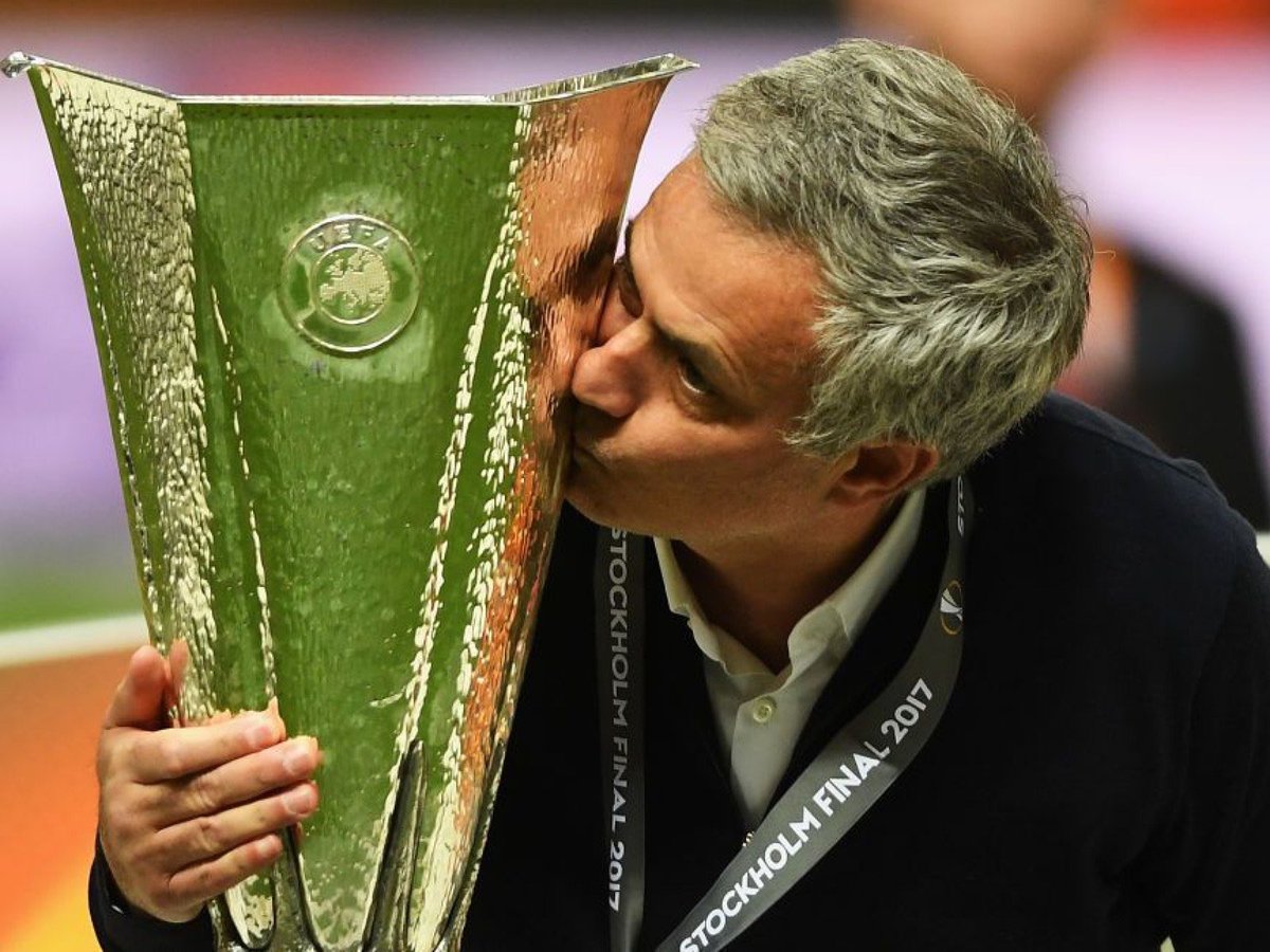 Goatpxced's tweet photo. Jose Mourinho didn’t wait until his 2nd season to win the Europa League https://t.co/PFvnEcmvRz