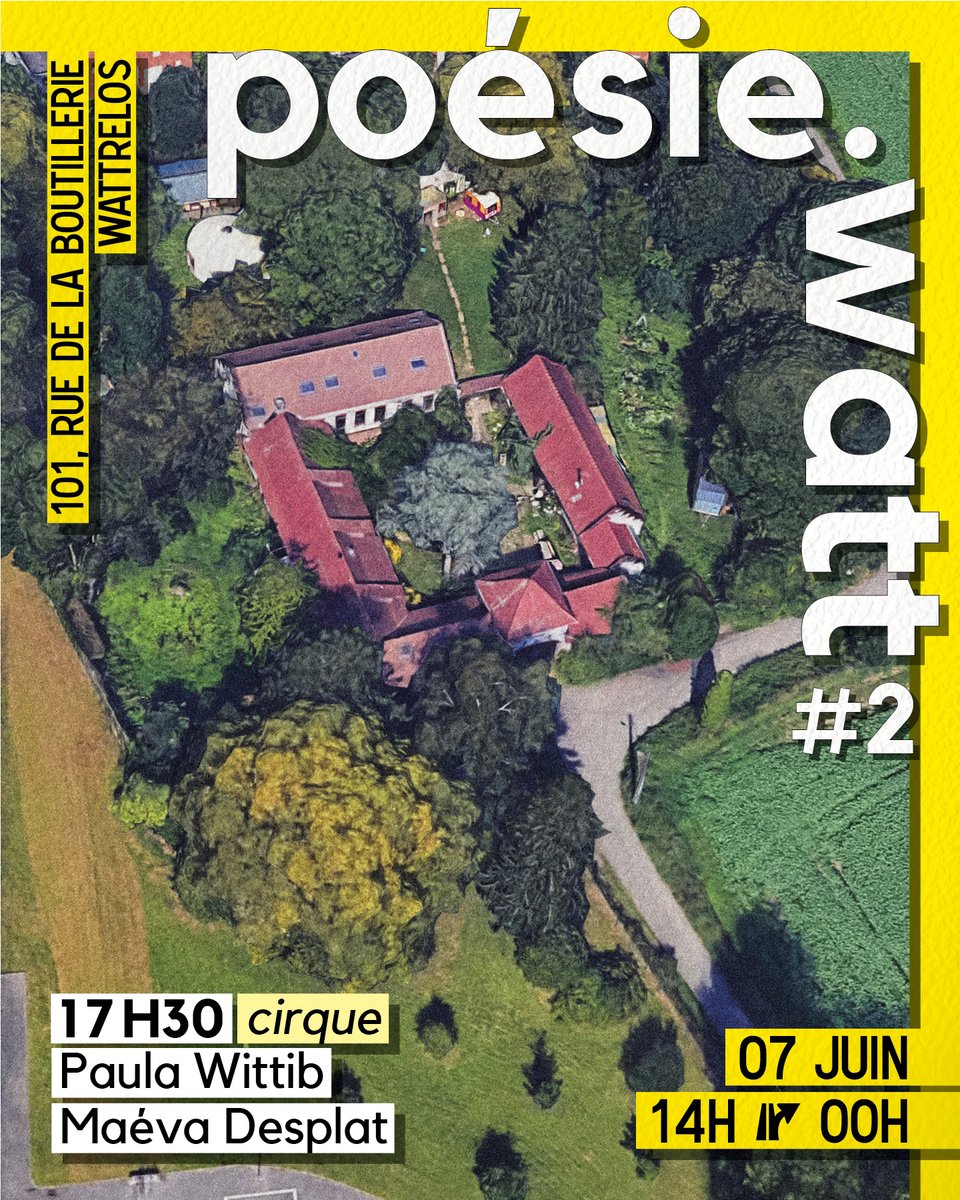 impactarythme's tweet photo. #poesiewatt #2
ce7 juin

#festival #poésie #cirque #wattrelos #paulawittib #maevadespalt https://t.co/uGTGDvTf7F