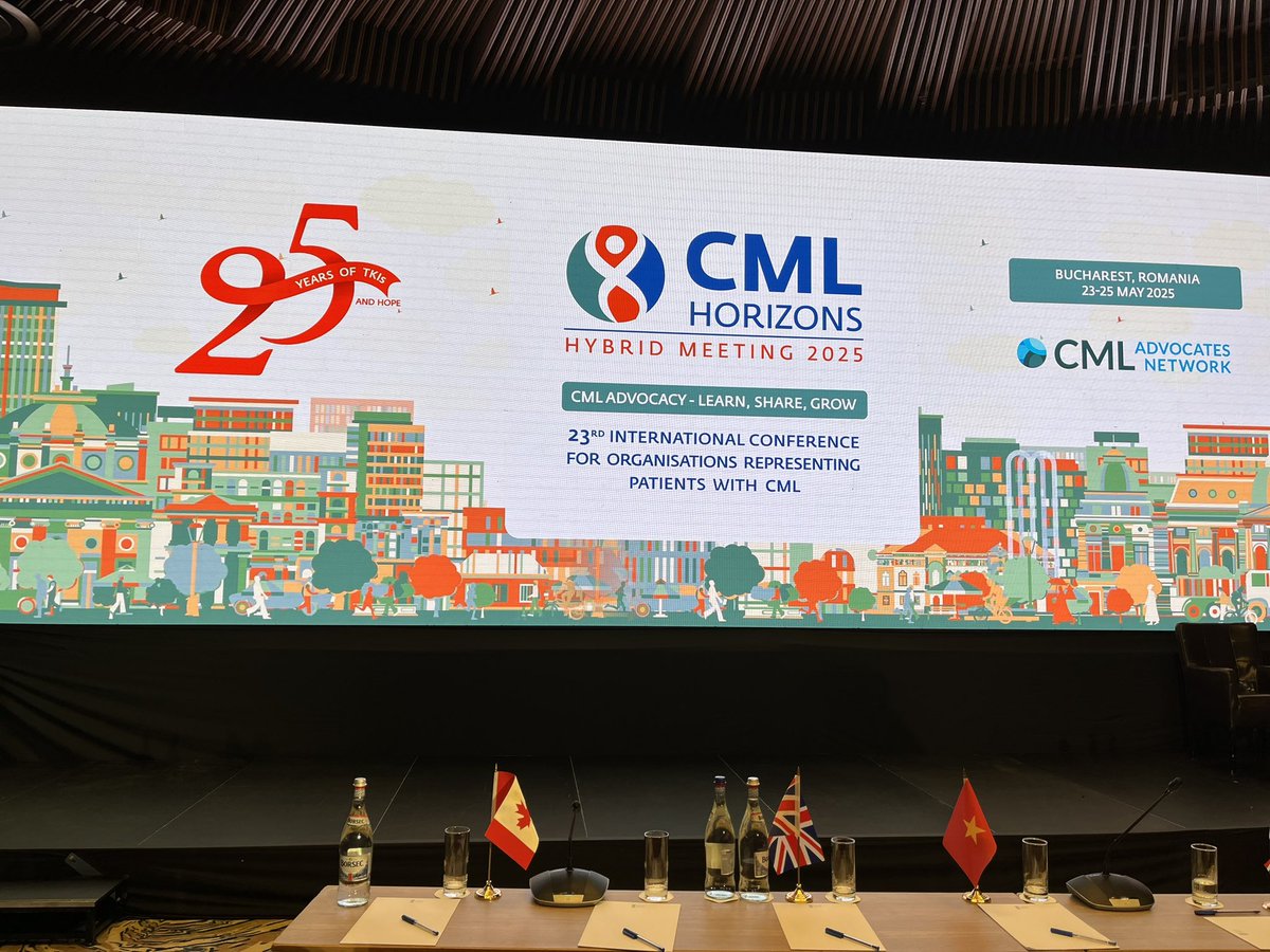 #cmlhz25 officially begins with a warm welcome from the Romanian #cml group..