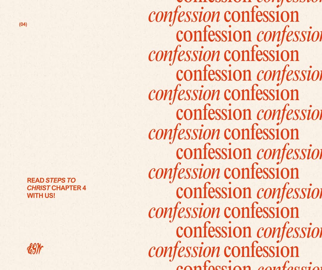 Godwakeupcall's tweet photo. Today's chapter is "Confession."
We're reading through Steps to Christ and learning as much as we can from this beautiful little book.
#stepstochrist, #ellenwhite, #egwwritings, #egwhiteestate, #ellengwhiteestate, #ellenwhite, #whiteestate, #adventist, #sda https://t.co/DGW8iHeslt