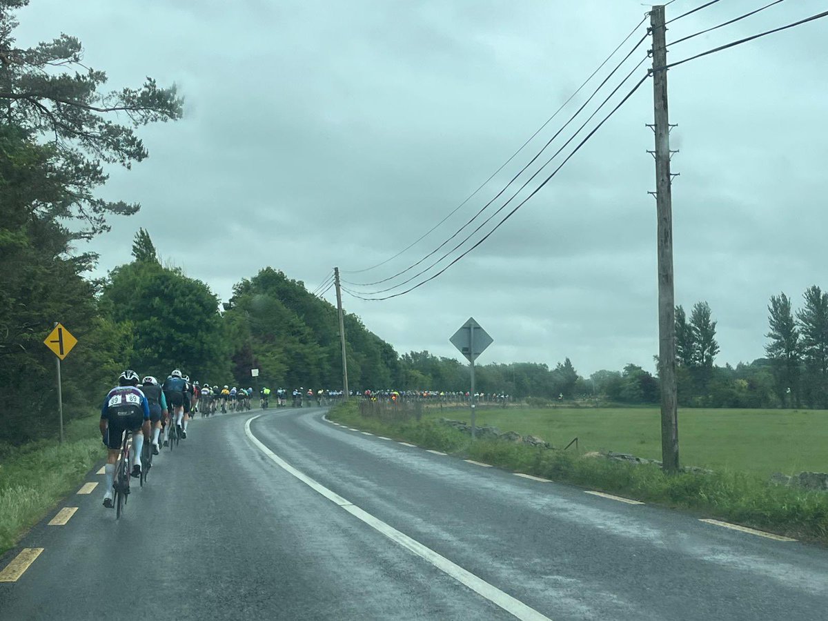 rastailteann's tweet photo. I think the picture tells the story of the speed so far… 

#RásTailteann #Rás70 #Rás2025 https://t.co/bMrOdx2o4i