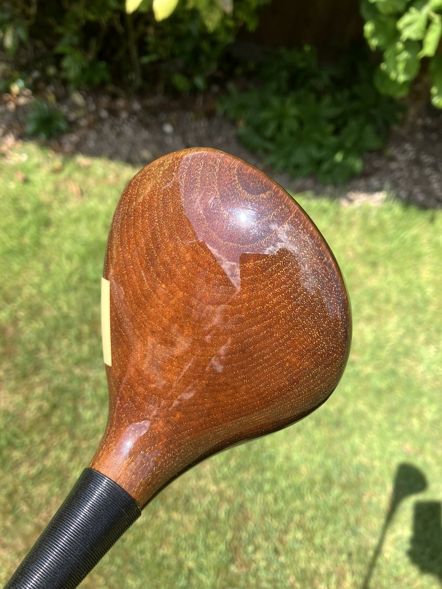 HartleyGolfShop's tweet photo. @cookiejargolf @JoePowellGolf @ReigateHeathGC looking forward to hitting my first tee shot with this beauty after 40 years!! https://t.co/rL9A6J8q4V