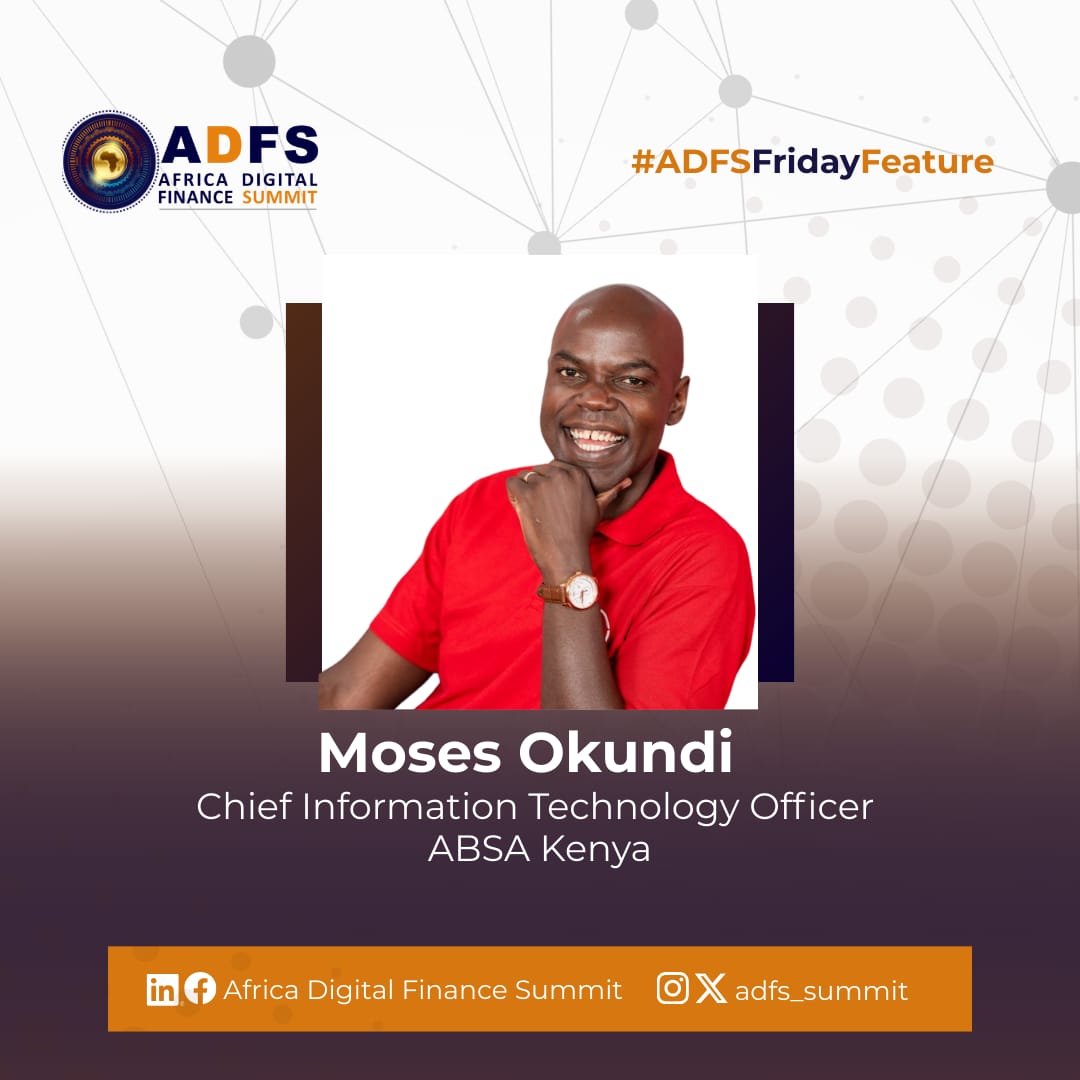 Africa Digital Finance Summit (@adfs_summit) on Twitter photo Moses Okundi, CIO at Absa Bank Kenya, named 2022 CIO of the Year at the dx100 Awards. With 20+ years in telecom, fintech, and banking, he's led transformative projects like the SD-WAN rollout with Huawei, enhancing agility and customer experience. #DigitalTransformation #ADFS2025 Moses Okundi, CIO at Absa Bank Kenya, named 2022 CIO of the Year at the dx100 Awards. With 20+ years in telecom, fintech, and banking, he's led transformative projects like the SD-WAN rollout with Huawei, enhancing agility and customer experience. #DigitalTransformation #ADFS2025