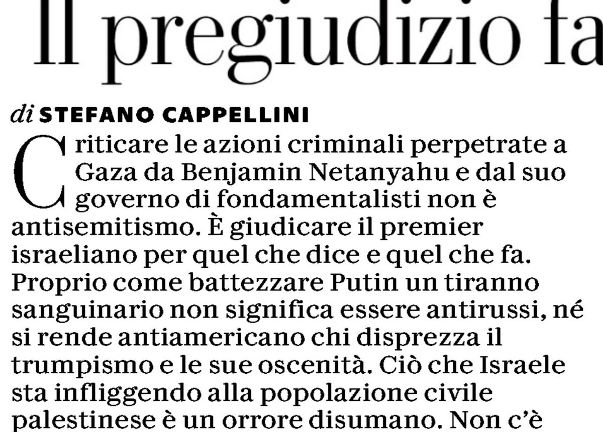 Criticare Netanyahu non è antisemitismo. Ma paragonarlo o accostarlo a Putin è un errore grave.
Netanyahu guida (male) una democrazia. Putin opprime un popolo e invade un altro.
Netanyahu, con tutte le colpe che gli si possono attribuire resta il leader di uno Stato democratico.