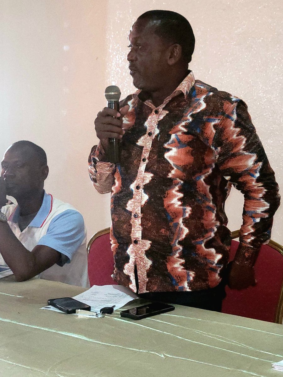 UN_Liberia's tweet photo. #HappeningNow 
In accelerating the #GlobalGoals, @mfdp_lib with support from the @JointSDGFund &amp; UN Liberia holds "strengthening local actors capacity to track implementation of County Development Agendas &amp; the #SDGs   dialogues in Nimba.This event is attended by county officers https://t.co/U8a2EADQQb