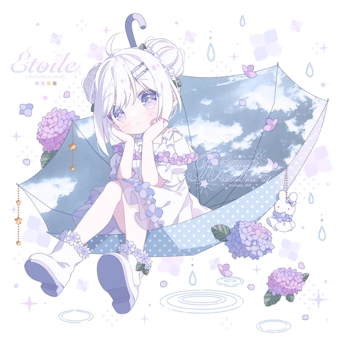 梅雨の魔法#一次創作 #ねがいぼしのエトワール 