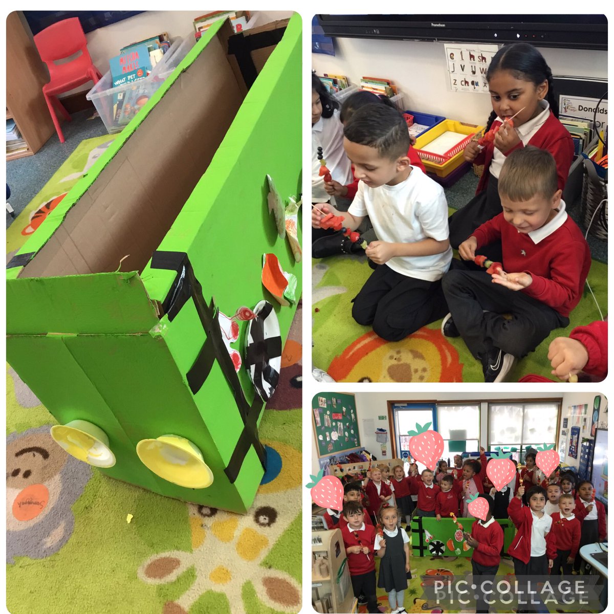 The Reception classes have had a fantastic morning making fruit kebabs for our meals on wheels project. 
They all said they were delicious 🍉 🍎 🍓 

<a href="/WhittinghamWHA/">Whittingham Primary Academy</a> <a href="/MrsSmithWHA/">Mrs Smith</a> <a href="/MissNoble_WHA/">Miss Noble</a> <a href="/MissLopesWHA/">Miss Lopes</a>