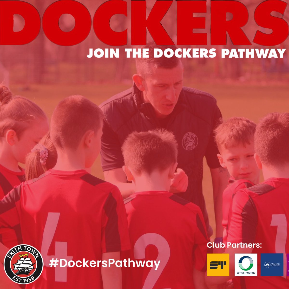 🛣️ | <a href="/ErithYouth/">Erith Town Youth</a> TRIALS

Our trials take place this Saturday!

Attendance is via registration only, so make sure you email youth@erithtown.com!

10:30 - 12:00
U12 Girls JPL/U13 KYL

12:30 - 1:30
U11 JPL/Selkent A

1:30 - 3:00
U15 Selkent Prem/U14 KYL/U18 KYL

#UpTheDockers