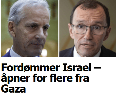 Nei, det er ikke Israel som er problemet. Det er Hamas sine venner