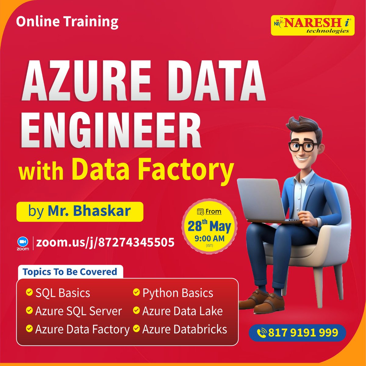 srikanth1787592's tweet image. 📢Building data pipelines on Azure? Learn the right way!

Join Mr. Bhaskar for a hands-on session in Azure Data Engineering with Data Factory

🔗tr.ee/qnVndw
🗓 28th May @9 AM IST

#AzureDataEngineer #DataFactory #ETLPipelines #Cloud #MicrosoftAzure #DataEngineering