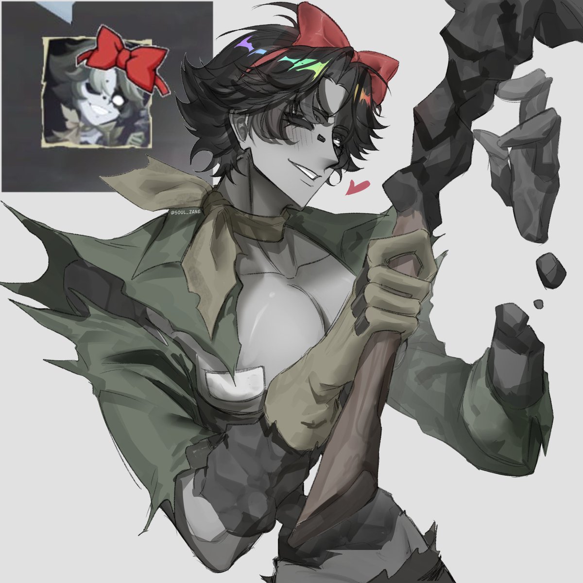 His graffiti ⛏️🎀