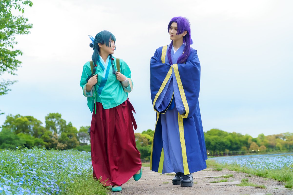 kiyarame_event's tweet photo. ※Cosplay
薬屋のひとりごと/猫猫・壬氏

model･･･
猫猫：らんちぱっく提督さん
壬氏：みかんくんさん

#ビビコス
#ビビコスなばなの里 https://t.co/fmxL4HR2jj