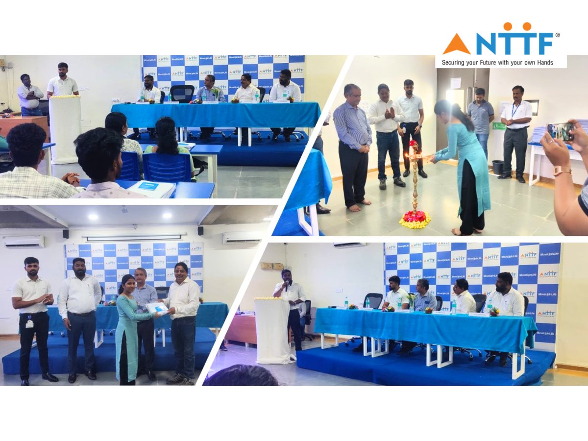 Launching the 14-day DET Induction Program at NTTF Vellore Training Centre! 29 engineers from top disciplines are honing practical skills &amp; industry readiness with Saint-Gobain. Hands-on training, immersive learning &amp; team-building in action! <a href="/saintgobain/">Saint-Gobain</a> #NTTF #SaintGobain