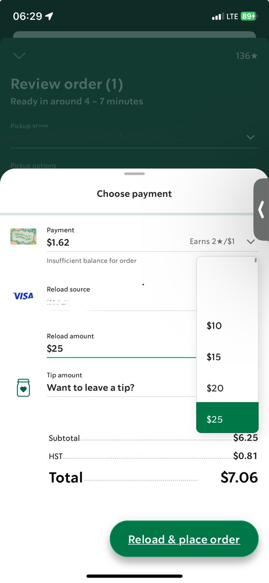 dirtysleazy_'s tweet photo. @Starbucks doesn’t let you use the rest of your gift card without reloading the card https://t.co/clAWAG8y7q