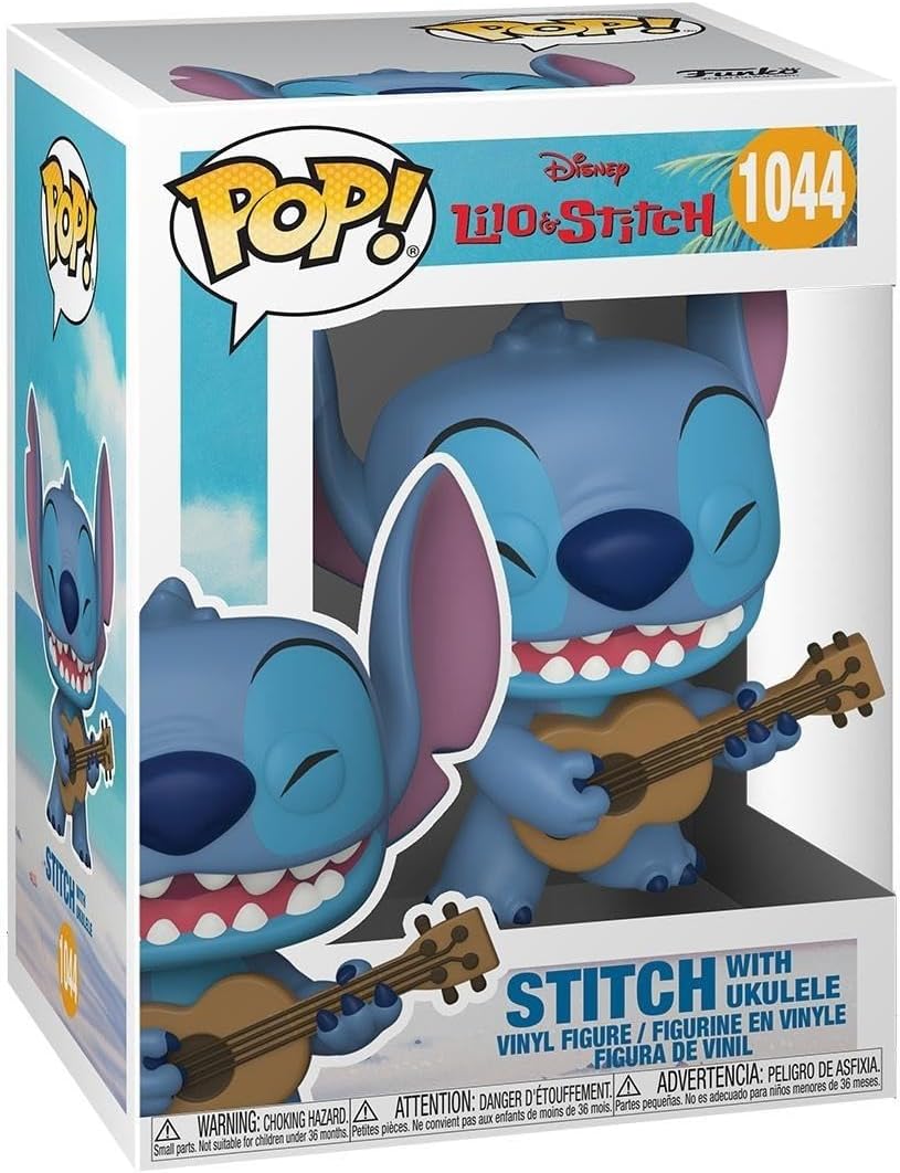🌺 ¡Stitch con su ukelele! Perfecto para los fans de *Lilo &amp; Stitch* y coleccionistas.

#FunkoPop #Disney #Stitch #LiloandStitch

👉 amzn.to/4cpxCB5