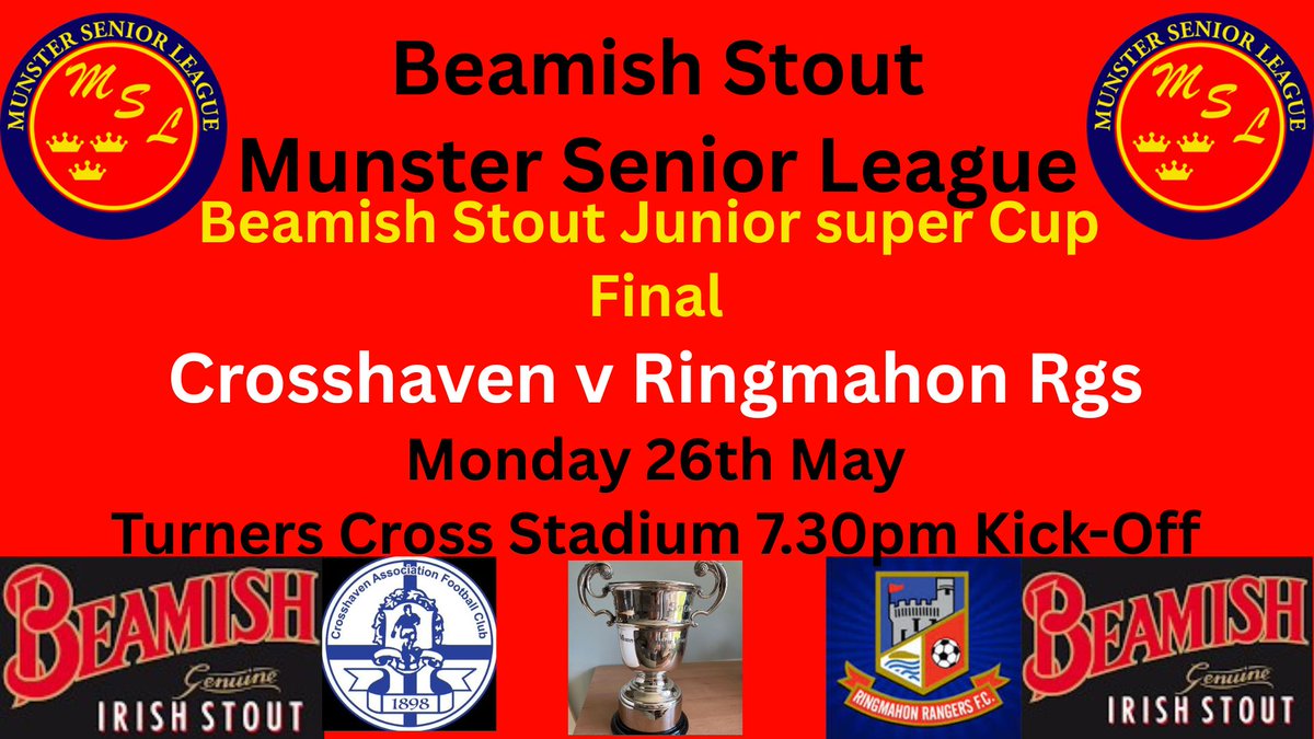 Beamish Stout Munster Senior League (@munstersenlgue) on Twitter photo 