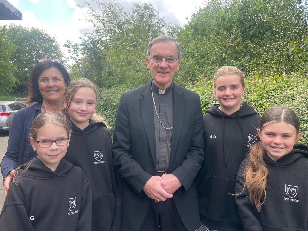 St Mary Magdalene's RC Primary School (@romcatsmm) on Twitter photo Bishop John: Bishop John was celebrating a Requiem Mass today at St Mary Magdalene’s Church. Some of our Faith Team went to Church to meet and greet the Bishop.
<a href="/CAFOD/">CAFOD</a> <a href="/RomeroCAT1/">Romero CAT</a> <a href="/SalfordDiocese/">Diocese of Salford</a> Bishop John: Bishop John was celebrating a Requiem Mass today at St Mary Magdalene’s Church. Some of our Faith Team went to Church to meet and greet the Bishop.
<a href="/CAFOD/">CAFOD</a> <a href="/RomeroCAT1/">Romero CAT</a> <a href="/SalfordDiocese/">Diocese of Salford</a>