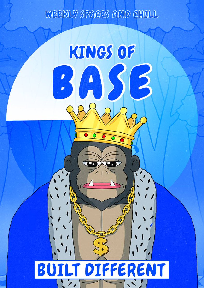 King Of Apes (@kingofapesbase) on Twitter photo 🦍 Yo, King of Apes, weekly KOA Space is gonna be LIT!
Massive announcement incoming! 🔒🗝
Open shill for KOA launches & <a href="/SecretBasealpha/">secretbase.base.eth</a> tools users.
Wanna join? Easy just raid this post!
Every Fri 4PM EST!
Set reminder: x.com/i/spaces/1OwxW… #KOA #CryptoJungle 🌴💪🚀 🦍 Yo, King of Apes, weekly KOA Space is gonna be LIT!
Massive announcement incoming! 🔒🗝
Open shill for KOA launches & <a href="/SecretBasealpha/">secretbase.base.eth</a> tools users.
Wanna join? Easy just raid this post!
Every Fri 4PM EST!
Set reminder: x.com/i/spaces/1OwxW… #KOA #CryptoJungle 🌴💪🚀