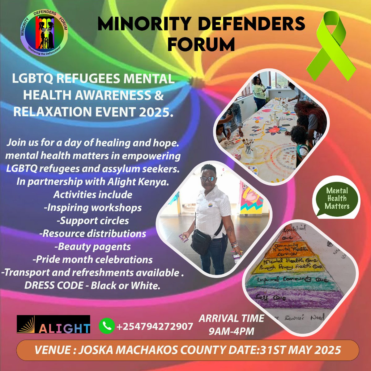 gofund.me/9048d52b donate to support our Mental health awareness event on 31st May 2025 #LGBTQIA #Pride2025 #MentalHealthAwareness #GoFundMe #charity #Donate