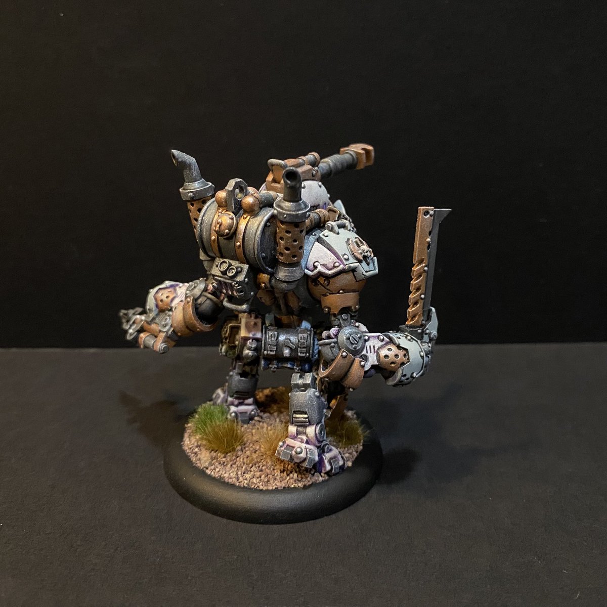 OrosWu's tweet photo. Valiant, Cygnar Gravediggers Heavy Warjack
#warmachine #warmahordes #warmachinehordes #cygnar #ウォーマシン #ウォーマシンMK4 https://t.co/zVCUmiKZVQ