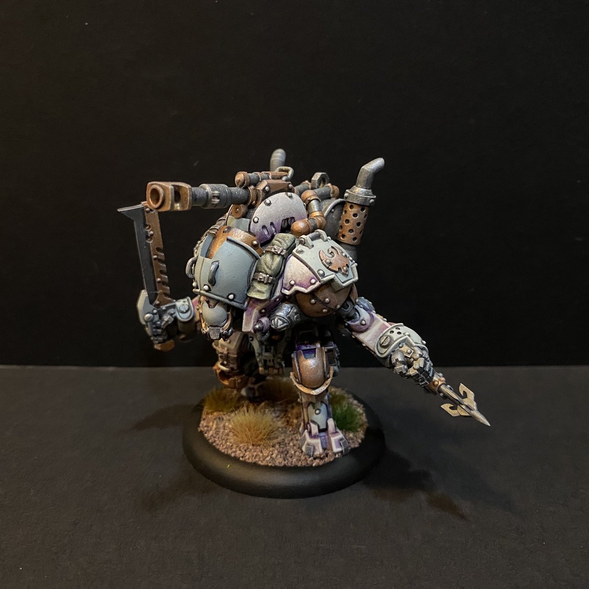 OrosWu's tweet photo. Valiant, Cygnar Gravediggers Heavy Warjack
#warmachine #warmahordes #warmachinehordes #cygnar #ウォーマシン #ウォーマシンMK4 https://t.co/zVCUmiKZVQ