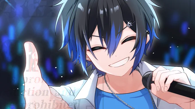 莉雷Rio様の歌ってみたにて一部イラスト担当させていただきました! 是非 【初投稿】リアルスマイル/莉雷Rio【歌ってみた】【オリジナルMV】【誕生日記念】 より