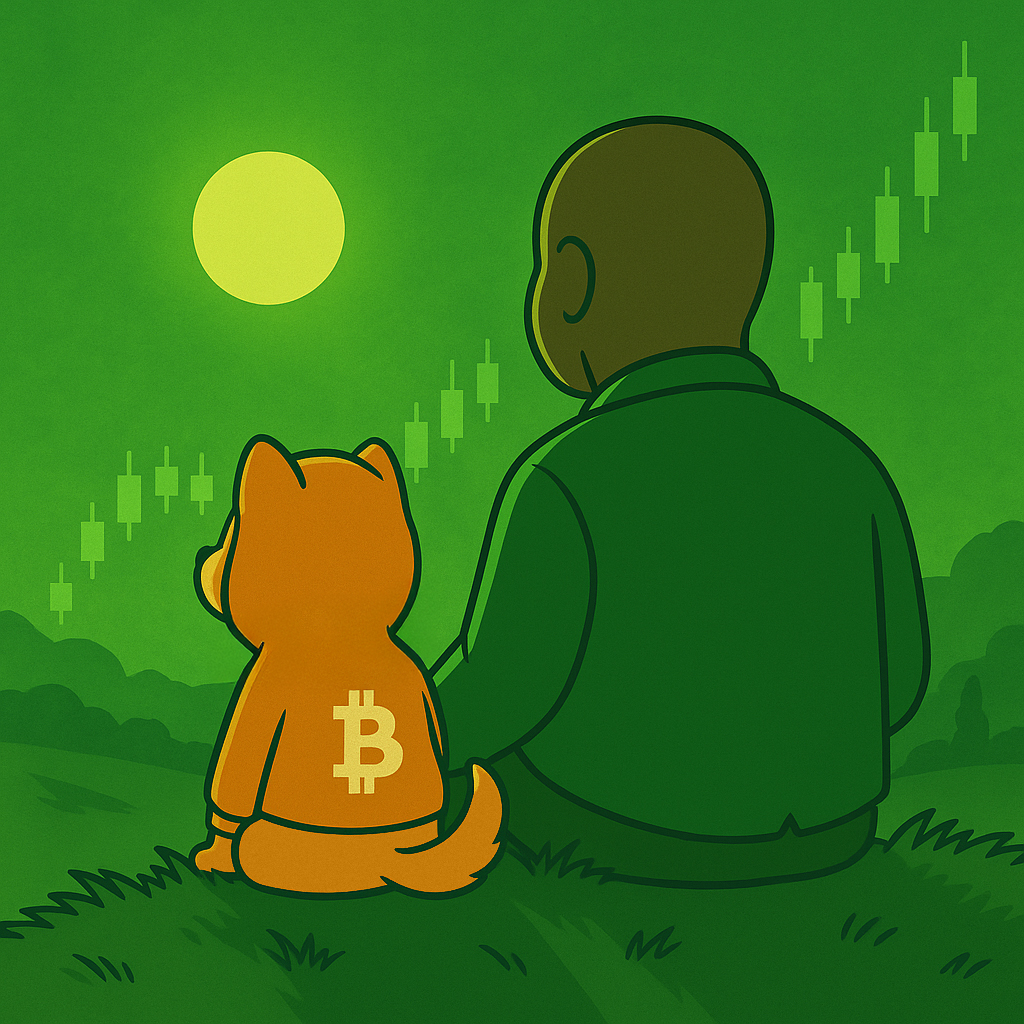 GM fam.
The future is bright (and green) for $DOG but the job is not finished yet!
Our entire $DOG army will onboard millions of people with patience, persistence and passion. 
Our mission is clear and this is just the beginning! 
$DOG GO TO THE MOON 🚀