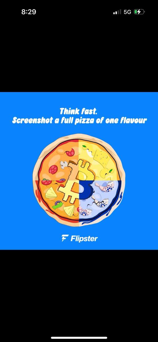 🍕 “Crypto Elemental Pizza” — The Fusion of the Four Chain Elements
🔥 BTC — Spicy dominance
🧀 ETH — Cheesy innovation
🍍 PEPE — Meme madness
🦐 DOGE — Cosmic seafood vibes
A powerful bite that’ll FOMO you to the moon 🌕

#FlipsterPizza <a href="/flipster_io/">Flipster</a>