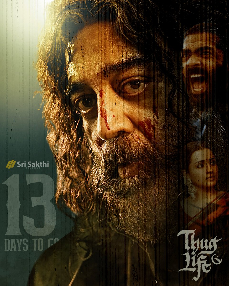 Sri Sakthi Cinemas (@srisakthicinema) on Twitter photo Yemanukkum- Enakkum nadakkura kadhai 👊🏻💥
Experience this absolute CINEMA on screens at namma <a href="/srisakthicinema/">Sri Sakthi Cinemas</a> from JUNE 5TH 🌟
<a href="/ikamalhaasan/">Kamal Haasan</a> <a href="/SilambarasanTR_/">Silambarasan TR</a> <a href="/RKFI/">Raaj Kamal Films International</a> <a href="/turmericmediaTM/">Turmeric Media</a>
#KamalHaasan𓃵 #ThuglifeFromJune5 #SilambarasanTR #Atman #Ulaganayagan #ARRahman #ManiRatnam Yemanukkum- Enakkum nadakkura kadhai 👊🏻💥
Experience this absolute CINEMA on screens at namma <a href="/srisakthicinema/">Sri Sakthi Cinemas</a> from JUNE 5TH 🌟
<a href="/ikamalhaasan/">Kamal Haasan</a> <a href="/SilambarasanTR_/">Silambarasan TR</a> <a href="/RKFI/">Raaj Kamal Films International</a> <a href="/turmericmediaTM/">Turmeric Media</a>
#KamalHaasan𓃵 #ThuglifeFromJune5 #SilambarasanTR #Atman #Ulaganayagan #ARRahman #ManiRatnam