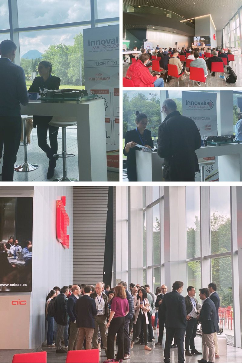 At the first ACICAE Forum today — sharing ideas, discovering new projects and connecting with industry professionals.