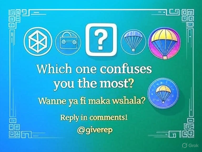 awwali461's tweet image. Wanne ya fi baka wahala?
🔹 Blockchain
🔹 Wallet na crypto
🔹 Airdrops
🔹 NFTs
Rubuta amsarka a comment, zan yi bayani a saukake!
@giverep @bluefinapp @Suigar_com @Scallop_io @nexaxyz @ikadotxyz @blueprintai @SuiNetwork @opnetbtc
#CryptoQnA #Web3Talk #HausaEngagement #GiveRep