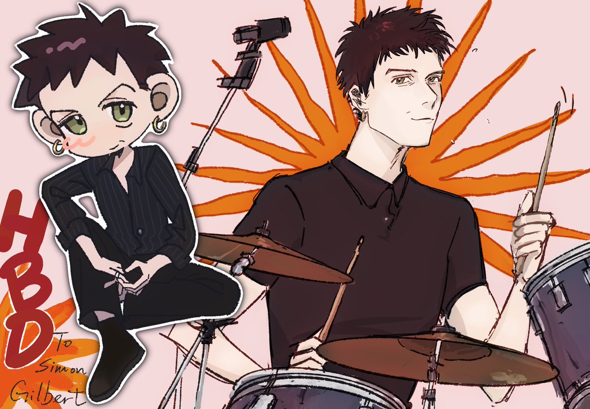 #Happy60thBirthdaySimonGilbert
for the best drummer❤️