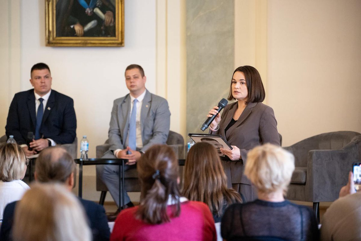 Today, the 4th Conference of the Belarusian Diaspora opened in Warsaw.

I joined the presentation of a major report from <a href="/osbbelpol/">BELPOL</a>—proof that the Lukashenka regime is complicit in Russia’s war.

For justice &amp; for a free Belarus, we must expose the truth &amp; demand accountability.