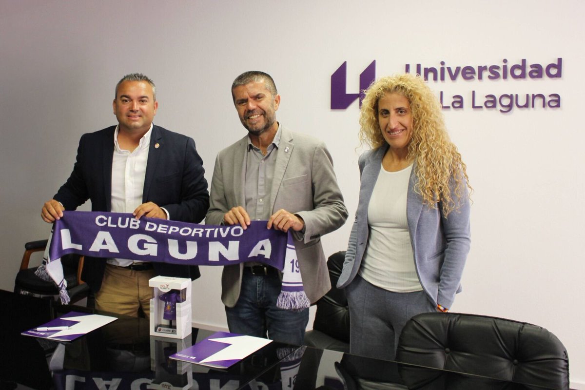 ⚽ La ULL y CD Laguna renuevan su colaboración para continuar promoviendo la práctica deportiva en la universidad

👉 t.ull.es/23vq