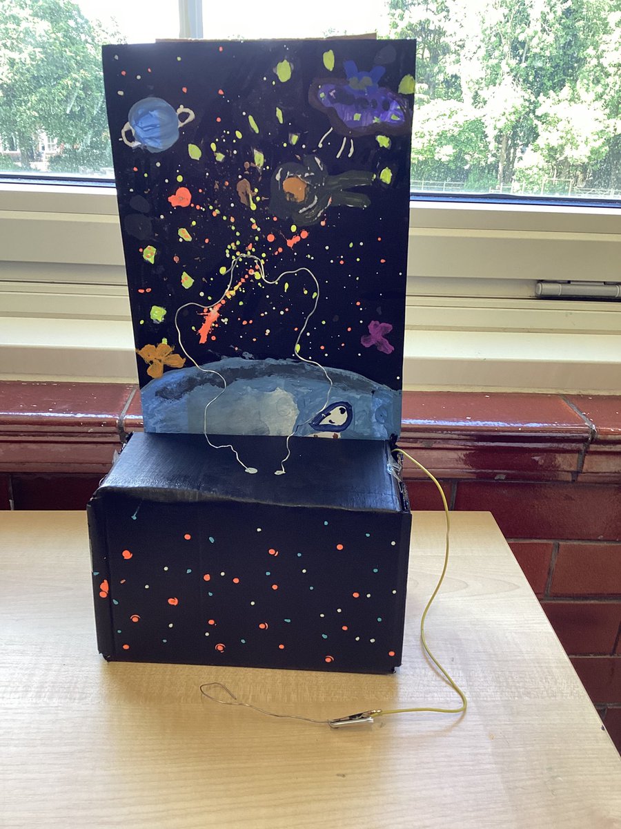 Year5Markeaton's tweet image. We have had a wonderful few days of #MPSSTEM activities. We tested our circuits knowledge and made a ‘Steady Hand Game’. We enjoyed testing out each other’s games.